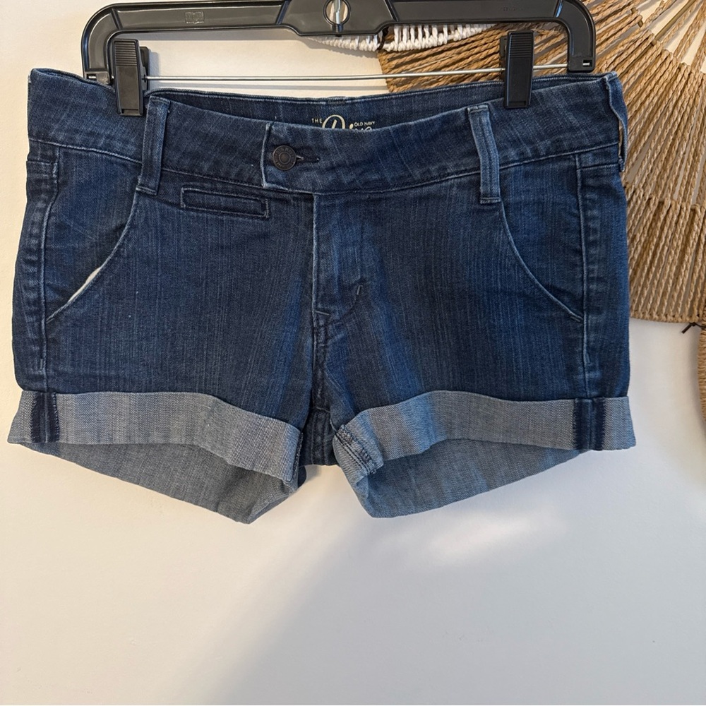 Old Navy Dark Blue Jean Shorts